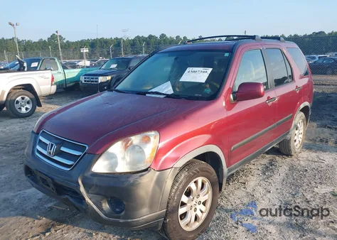 2006 Honda Cr-V Ex from USA, damaged, VIN JHLRD68836C019810